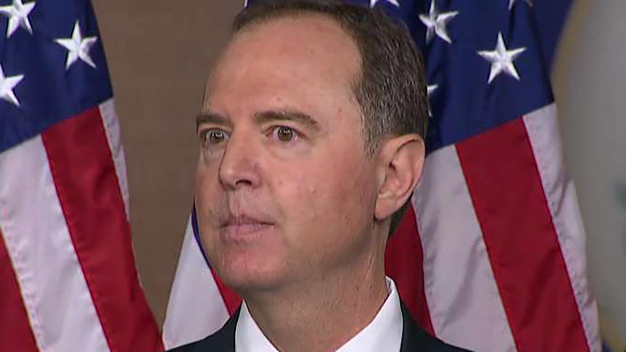 Schiff: Any effort to interfere with impeachment inquiry witnesses will be considered evidence of obstruction