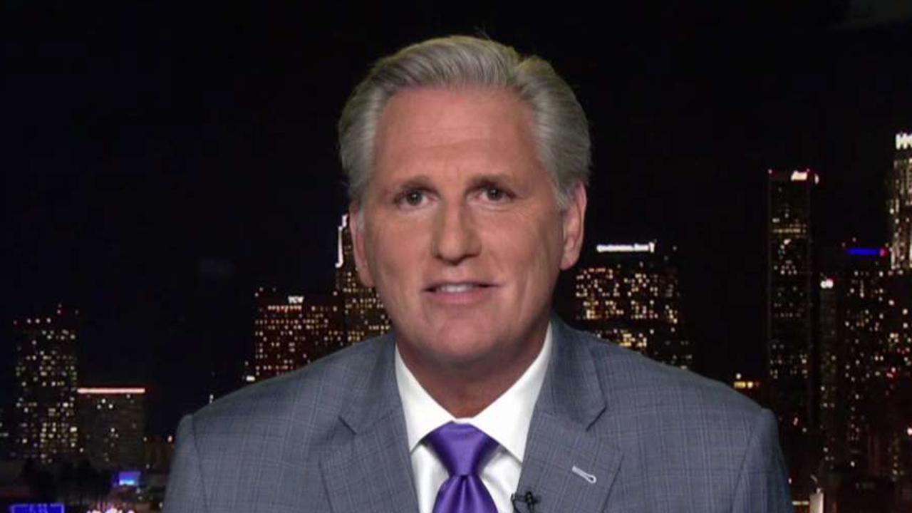 Rep. McCarthy: Remove Schiff from Intel Committee due to 'lies and deceit'