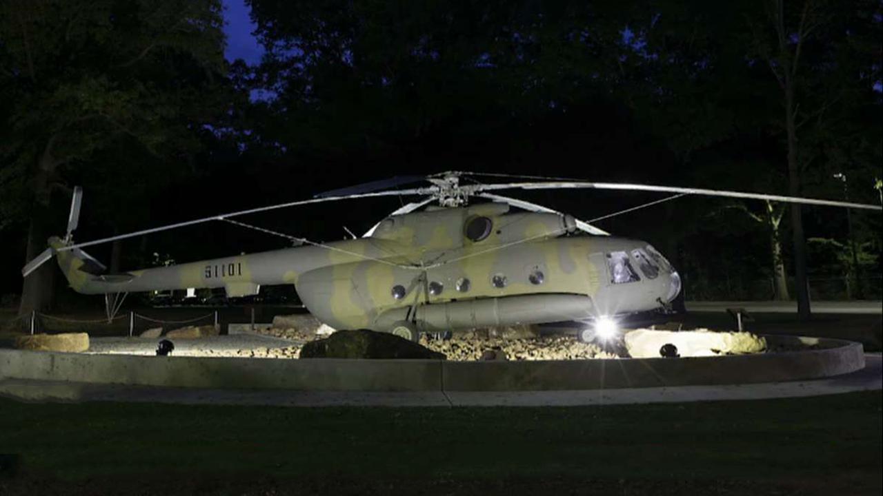CIA helicopter used in first Afghanistan mission after 9/11 now on display at CIA museum