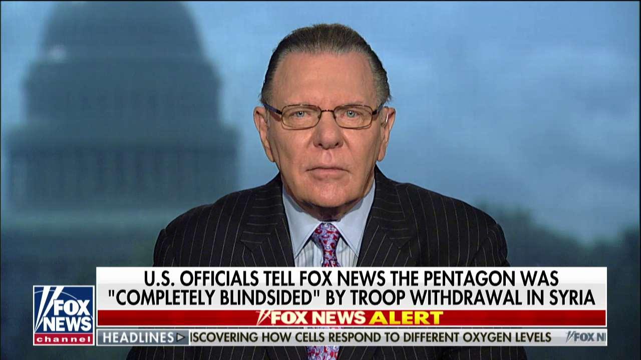 Trump's Syria withdrawal is a 'betrayal' and would be a 'strategic blunder,' says Gen. Jack Keane