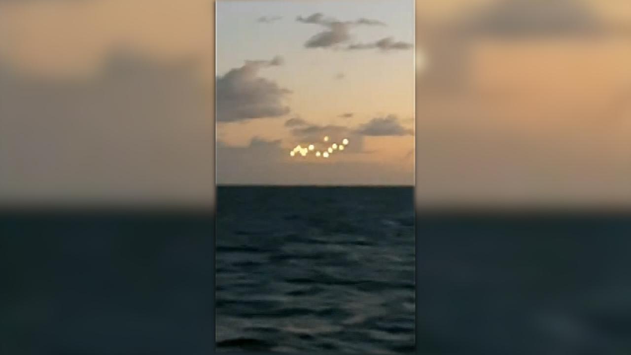 Watch: Viral video shows unidentified lights off NC’s Outer Banks