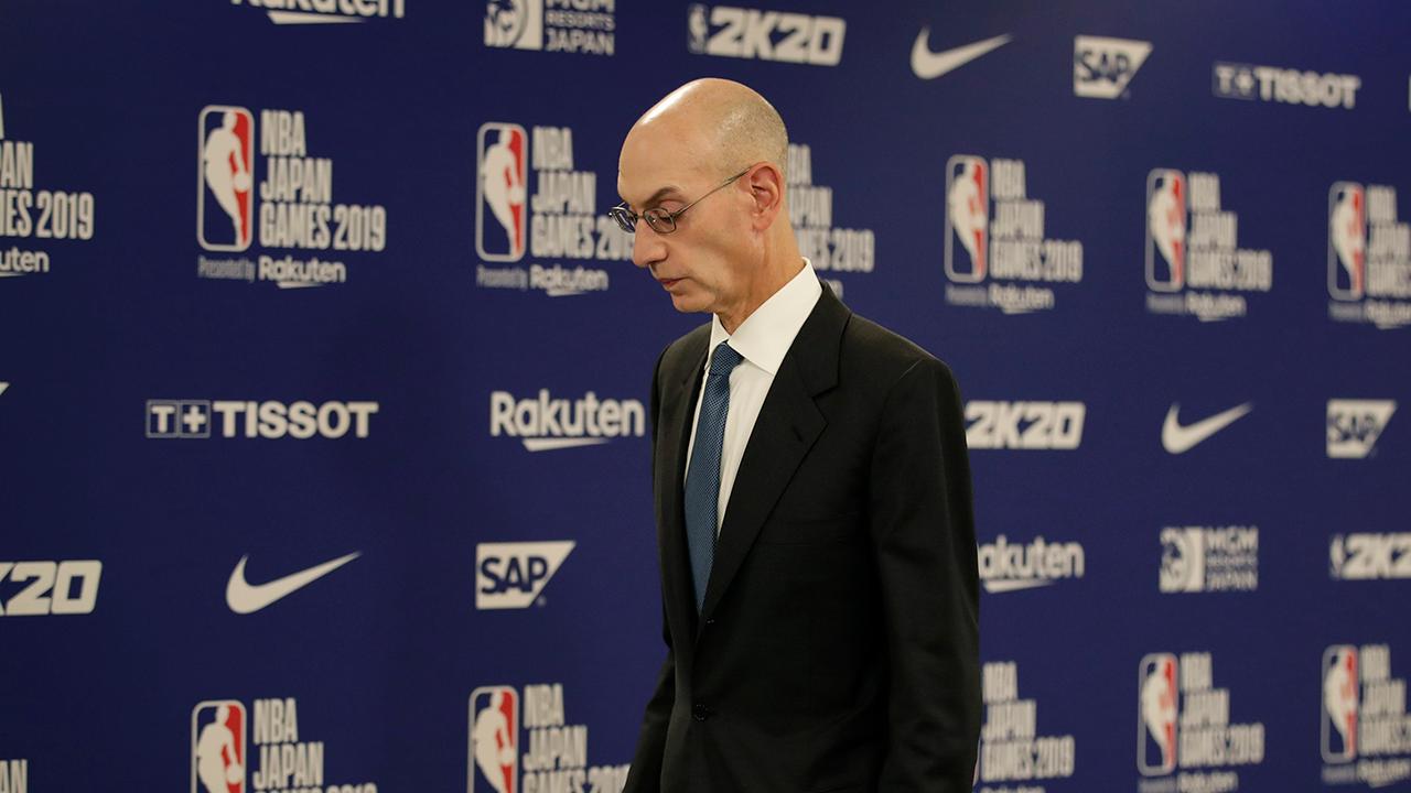 NBA commissioner defends free speech after China halts NBA broadcasts