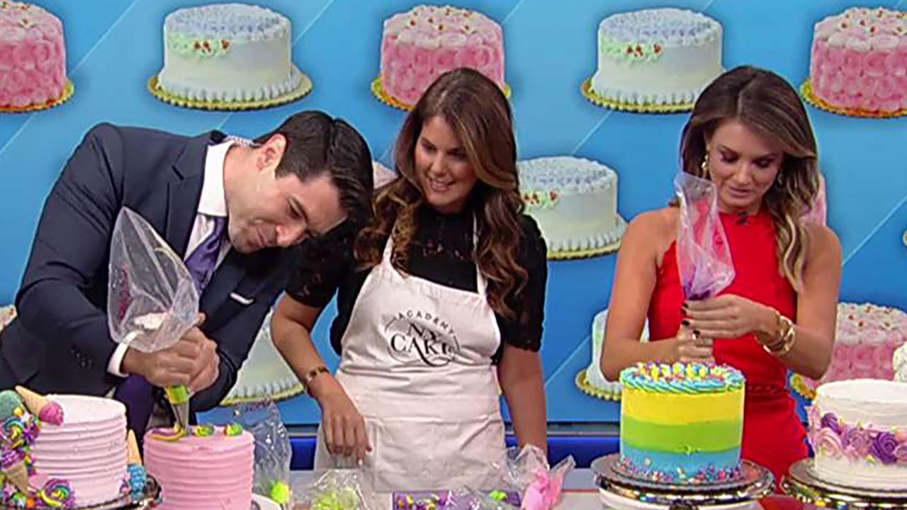 Celebrating National Cake Decorating Day with Rob and Jillian