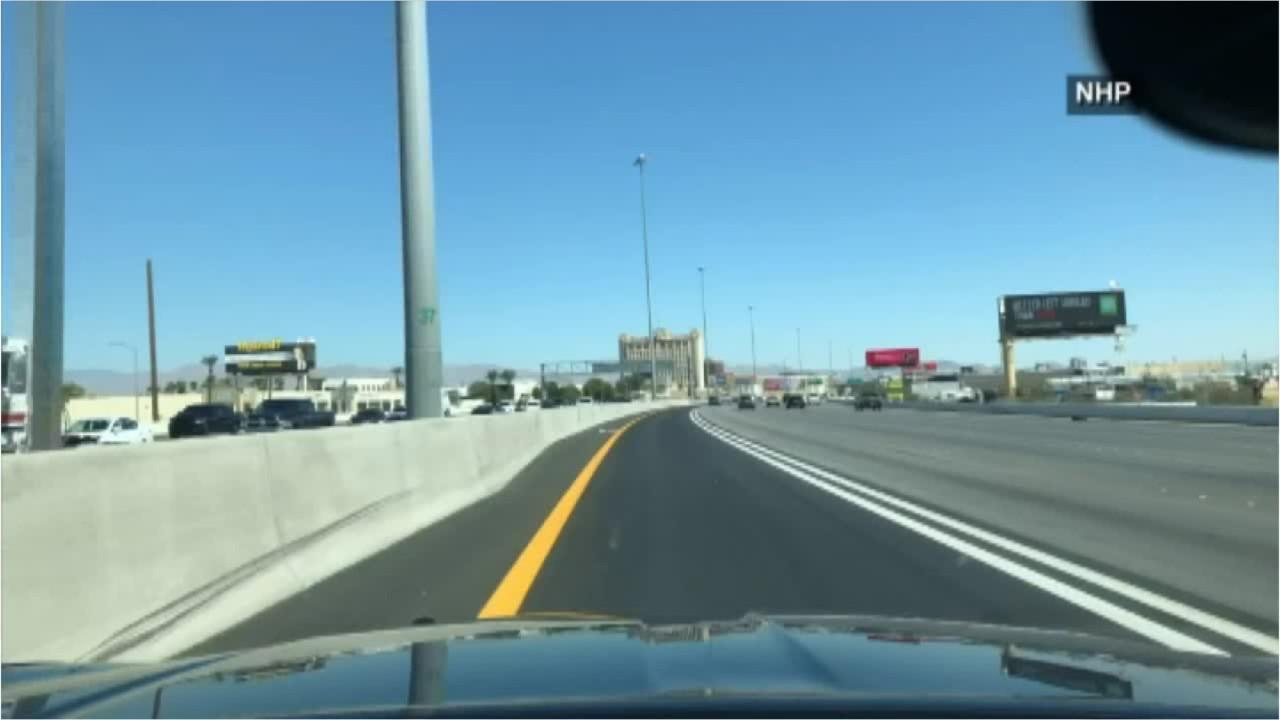 Watch: Nevada Highway Patrol officer rescues American flag