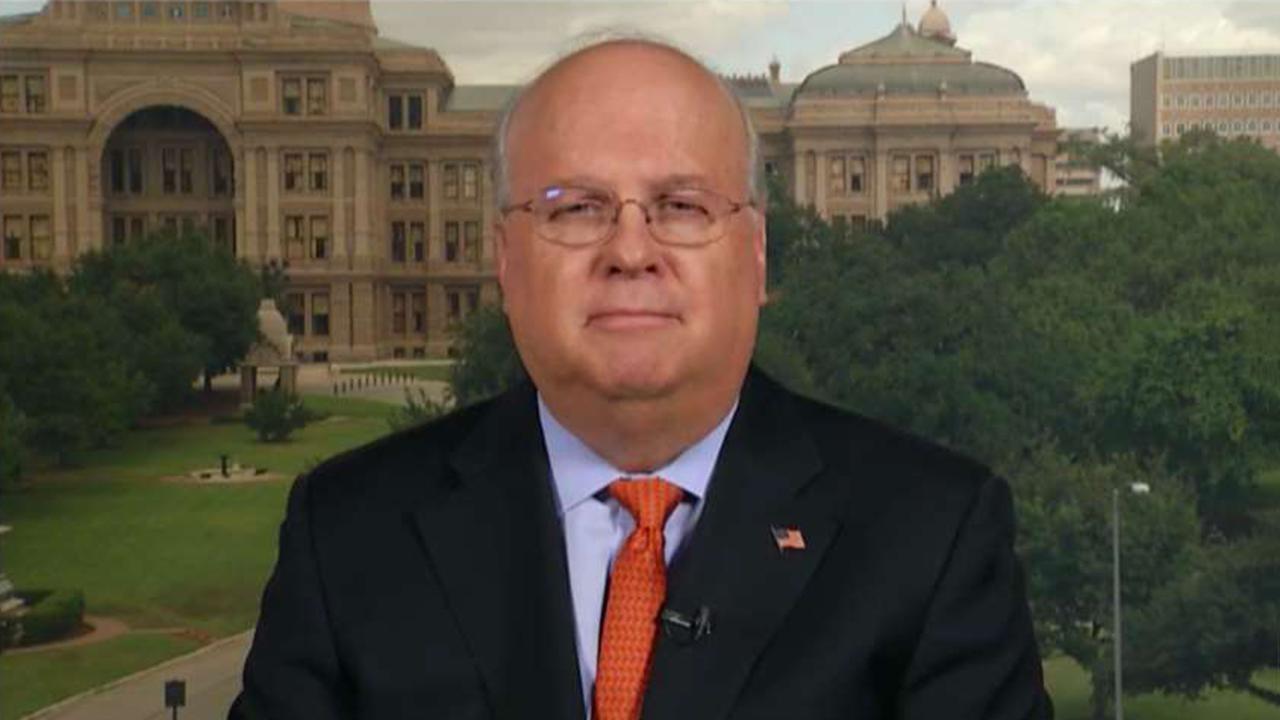 Karl Rove says Democrats pushing impeachment inquiry in an 'unprecedentedly partisan way'