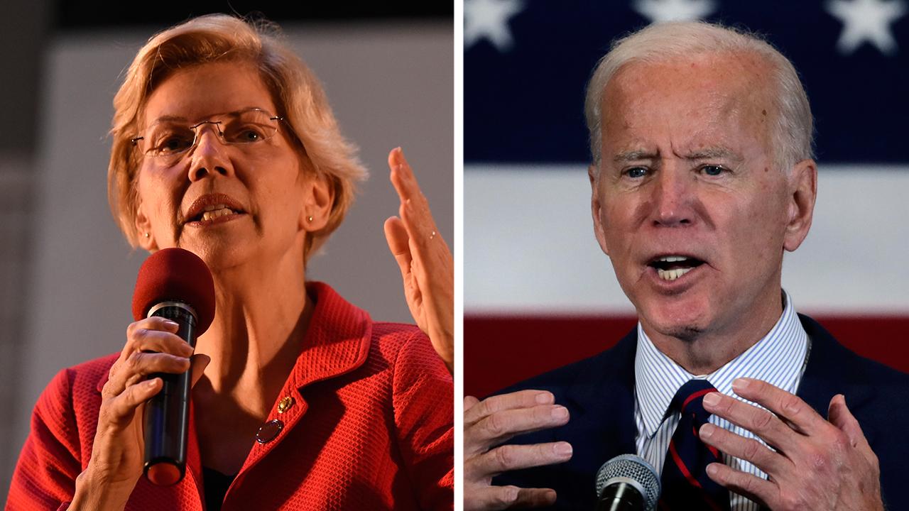 Joe Biden tops Elizabeth Warren in Fox News poll on candidate best suited to beat President Trump