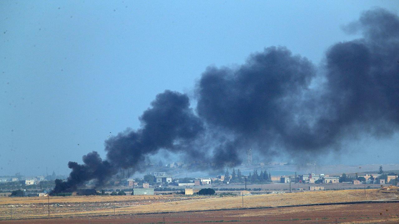 Chaos on the ground as Turkey assaults Syria with airstrikes and artillery