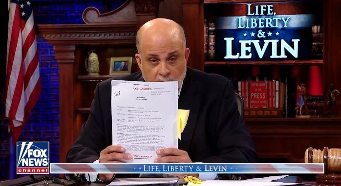 Mark Levin blasts media narrative of Trump-Ukraine transcript