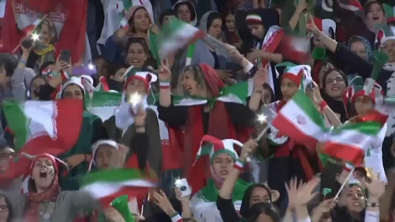 Iranian women allowed to attend international soccer match