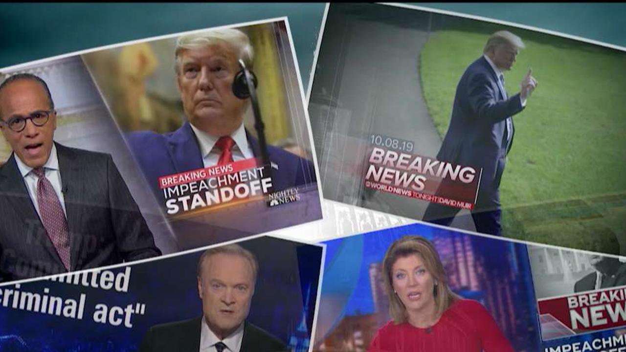 A look at how the media is handling recent stories surrounding the Trump administration