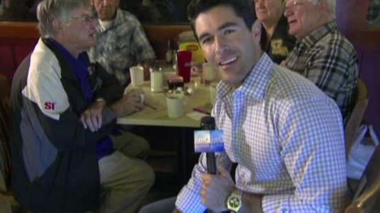 Rob talks with voters in Lake Charles, Louisiana