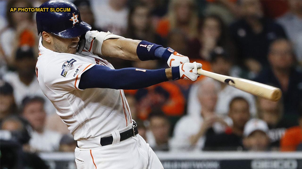 Houston Astros’ Carlos Correa dedicates 11th inning home run to young fan with cancer