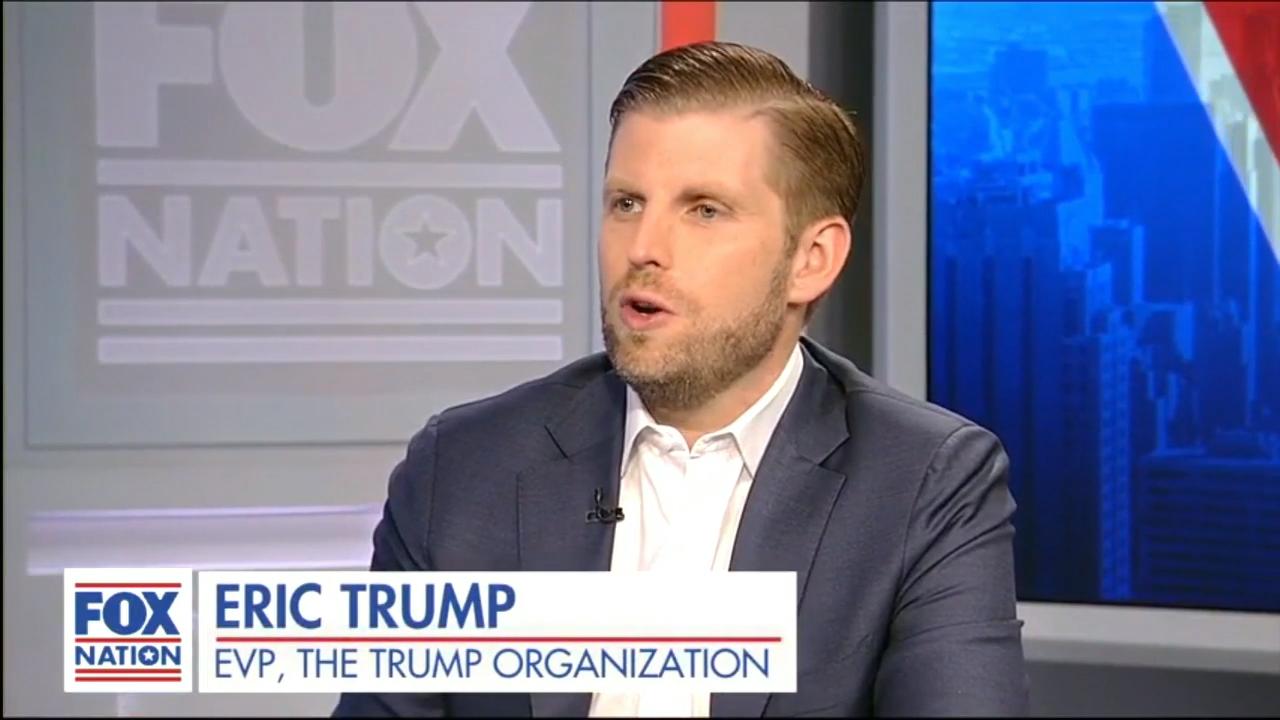 Eric Trump on Hunter Biden: 'I'd be in jail right now for what he did'