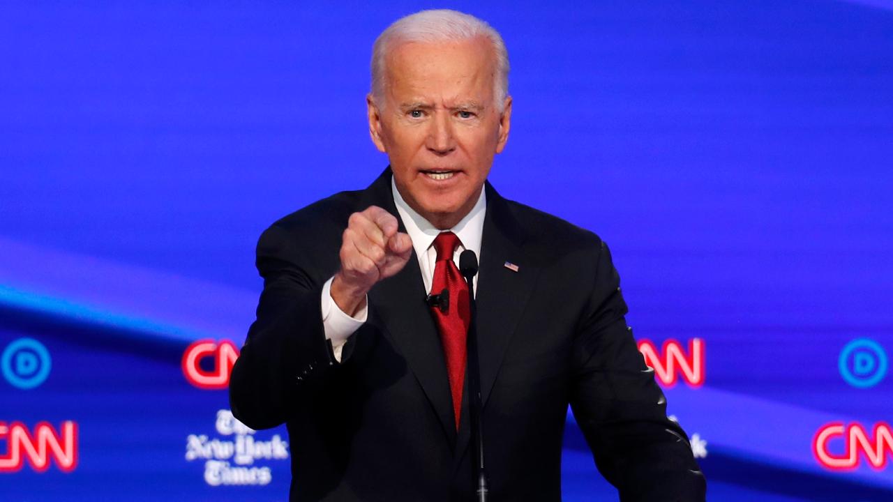 Network lobs softballs as Joe Biden defends son's Ukraine dealings during debate