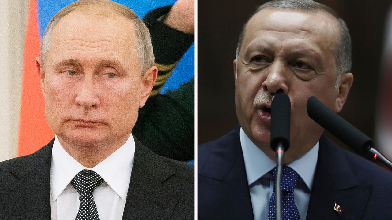 Putin invites Erdogan to Russia as Turkish leaders prepare for ceasefire talks with Pence, Pompeo