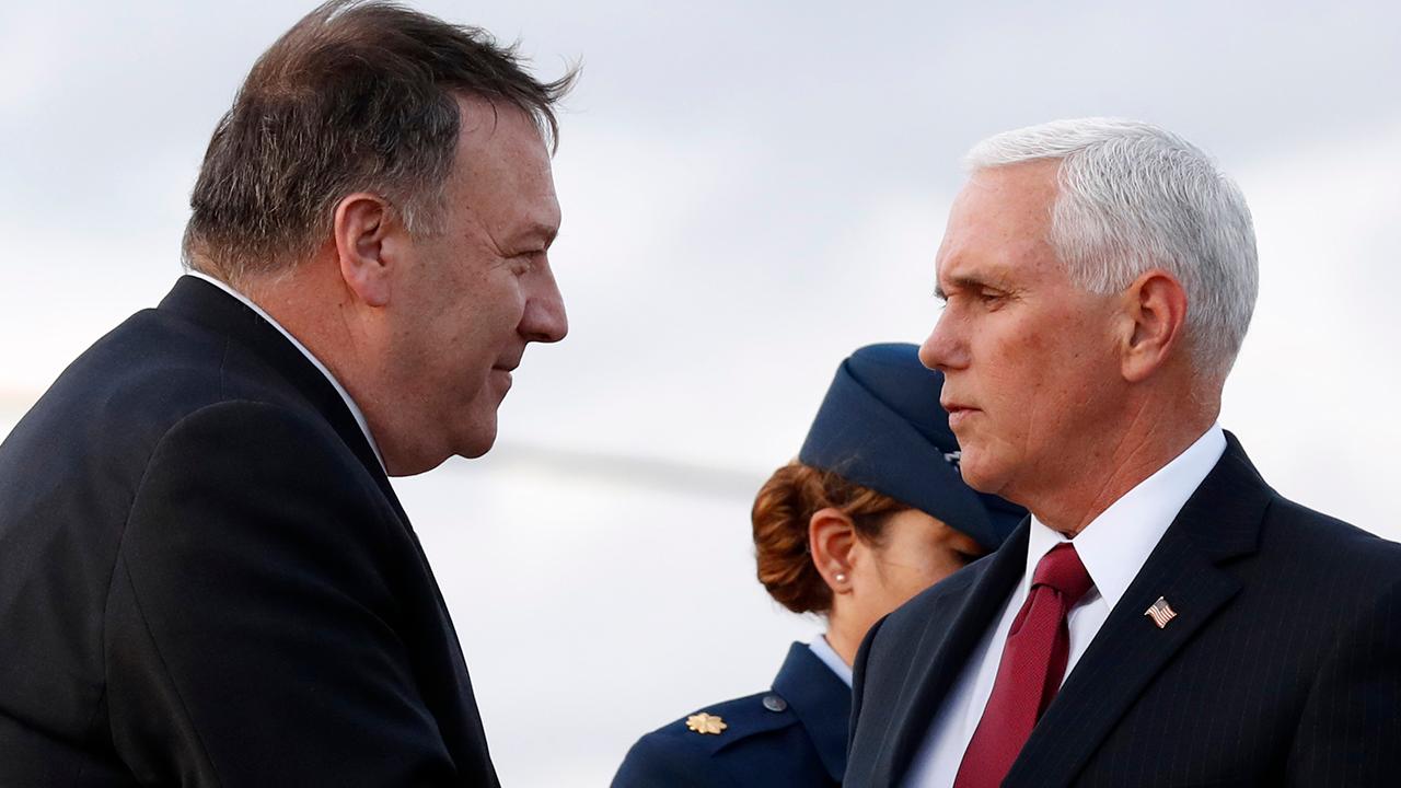 Pence, Pompeo arrive in Turkey in hopes of brokering peace deal