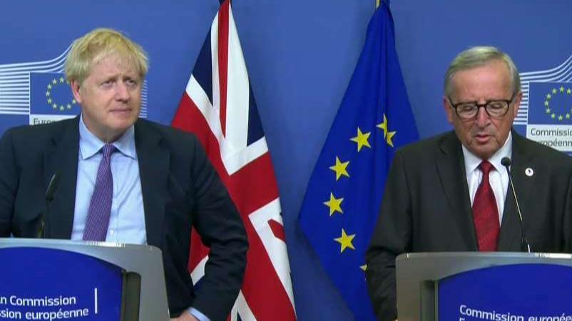 UK, EU tout Brexit agreement in joint appearance: 'Deal is about people and peace'