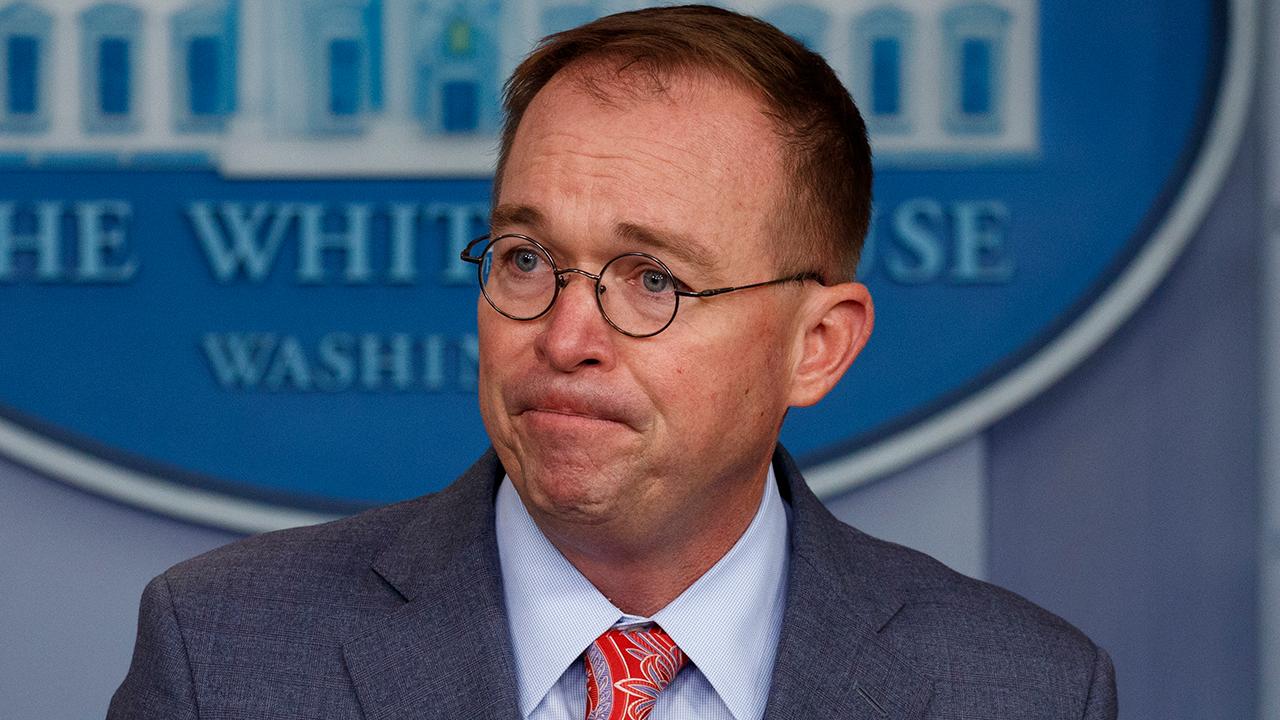 Mick Mulvaney defends President Trump's actions in Ukraine outreach