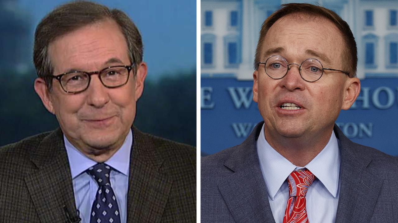Chris Wallace on firestorm over Mick Mulvaney's quid pro quo comment