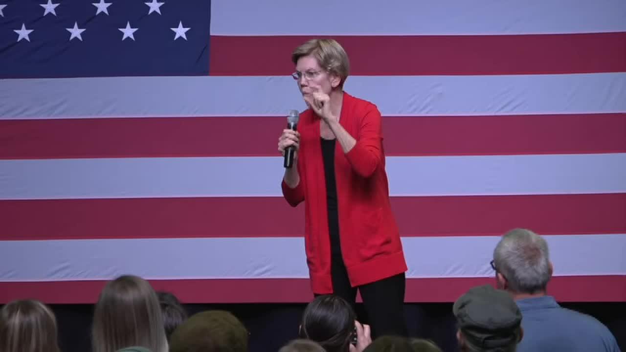 Elizabeth Warren talks Medicare for all