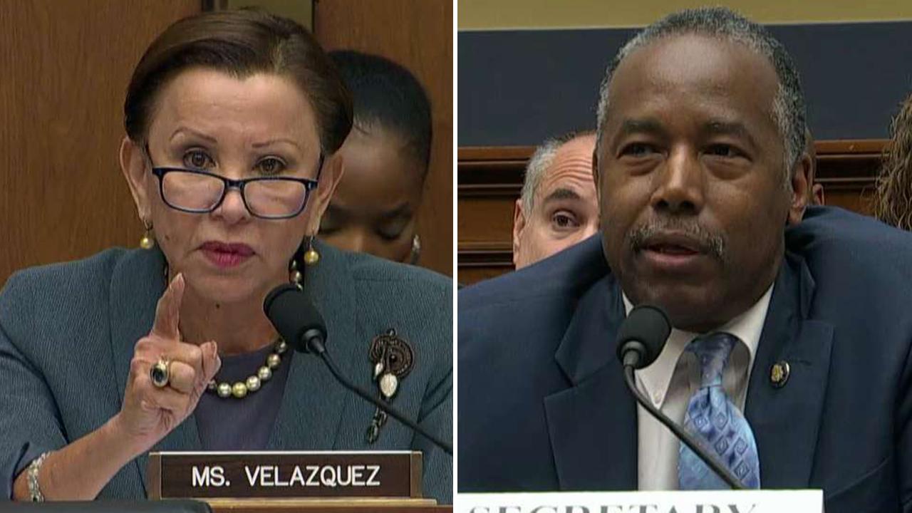 Ben Carson grilled by Democrat lawmaker on withholding funds for Puerto Rico