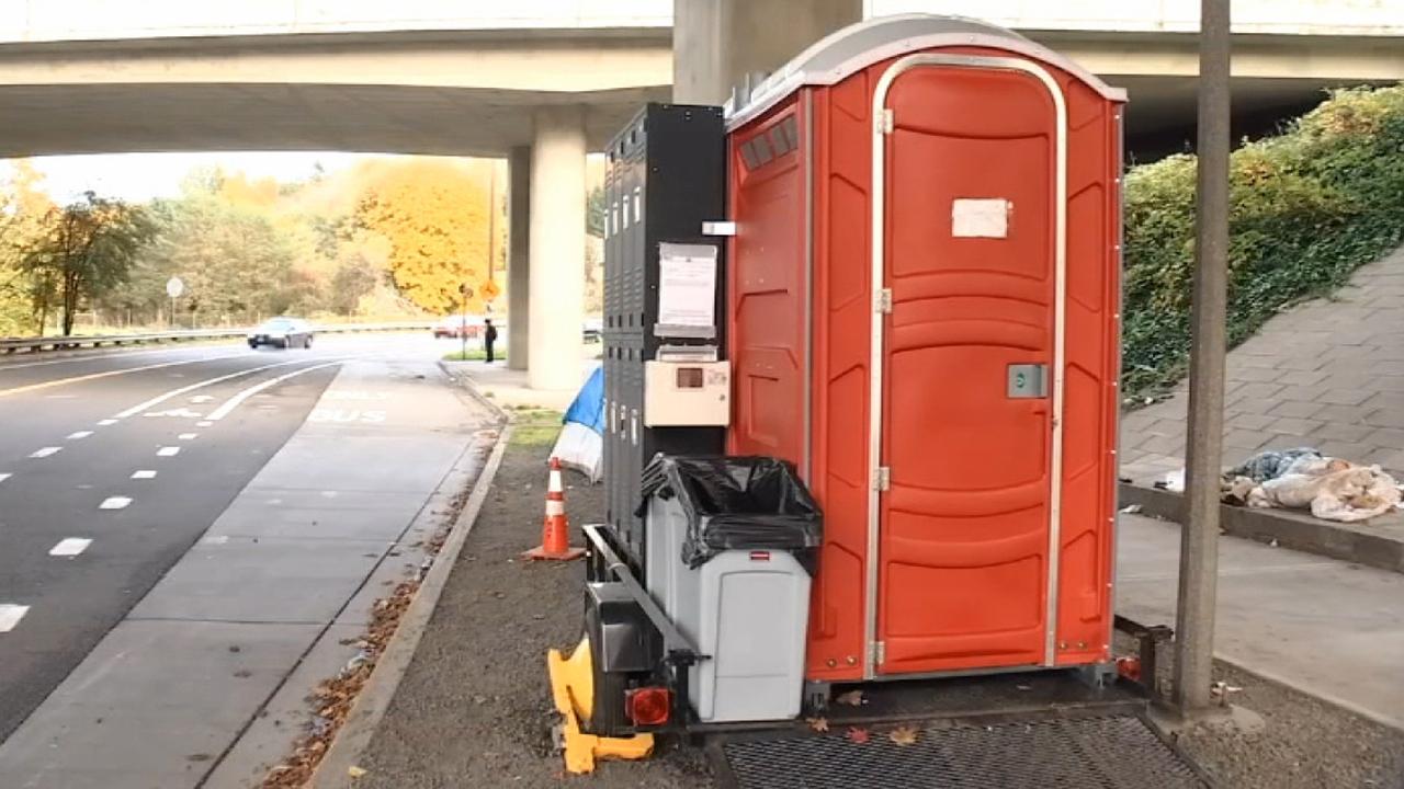 Local leaders add mobile hygiene units to homeless camps in Portland