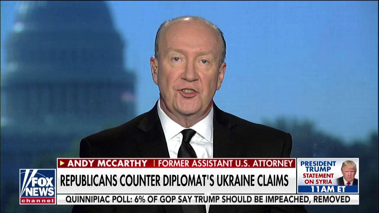 Andy McCarthy: Ukraine is not an impeachable offense