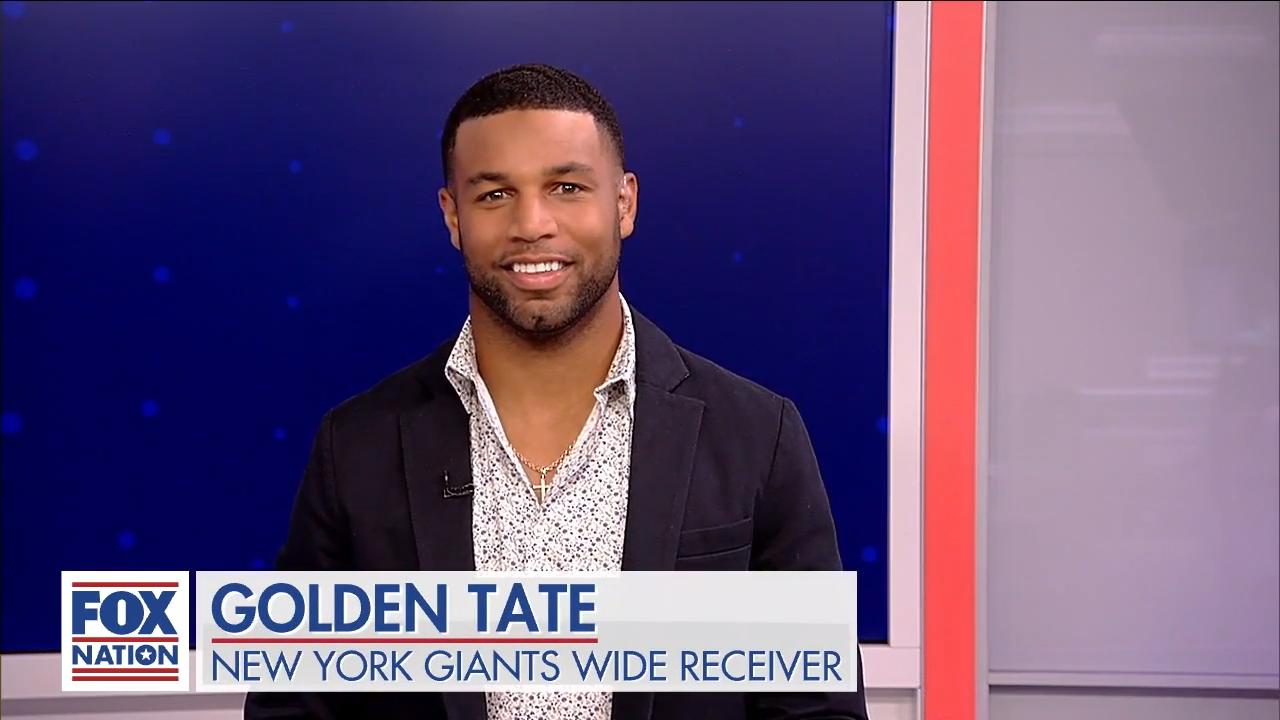 New York Giants' Golden Tate opens up about fatherhood