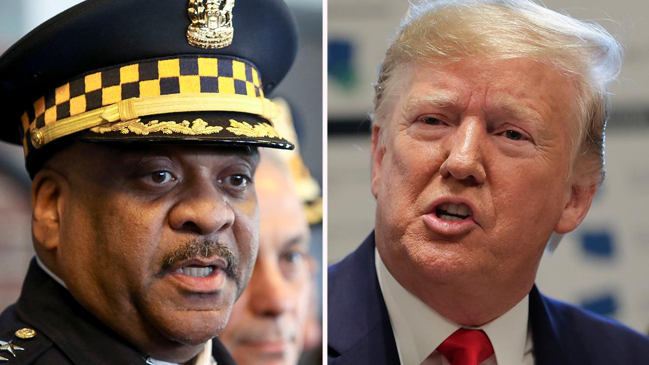 Chicago police chief plans to skip President Trump's first visit to the city