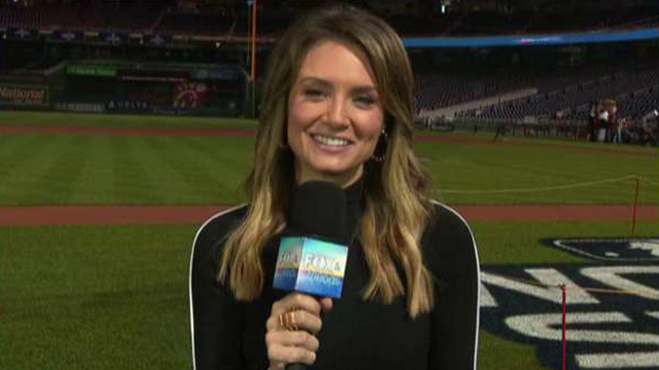 Jillian is live from Washington D.C. ahead of game 3 of the World Series