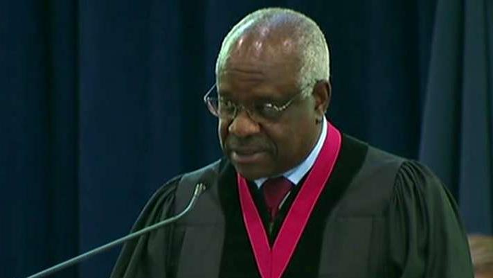 Justice Clarence Thomas cites 'different sets of rules' for criticizing him because he's a conservative