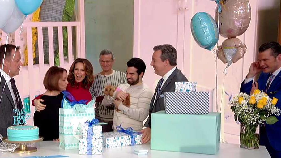 'Fox & Friends' hosts a surprise baby shower for Jed!
