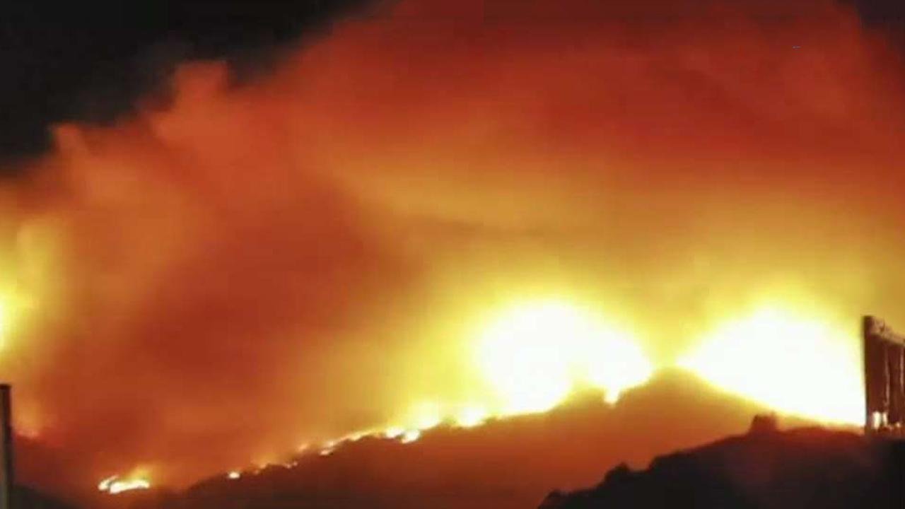 Several wildfires burning across CA prompt evacuations