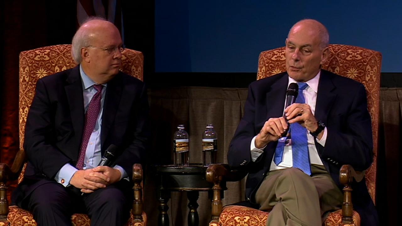 Watch: Former WH Chief of Staff John Kelly on President Trump