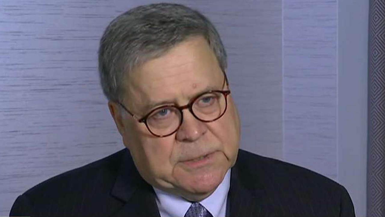 Attorney General William Barr responds to Democrats' criticism of investigation into origins of Russia probe