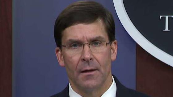 Defense Secretary Mark Esper leads Pentagon briefing on raid that killed ISIS leader al-Baghdadi