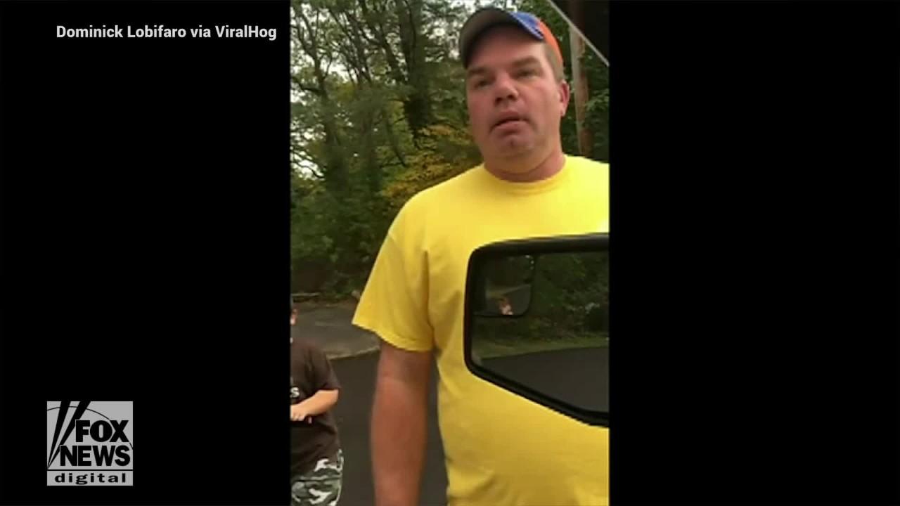 Angry kid shouts obscenities at hunter over killing deer in Long Island