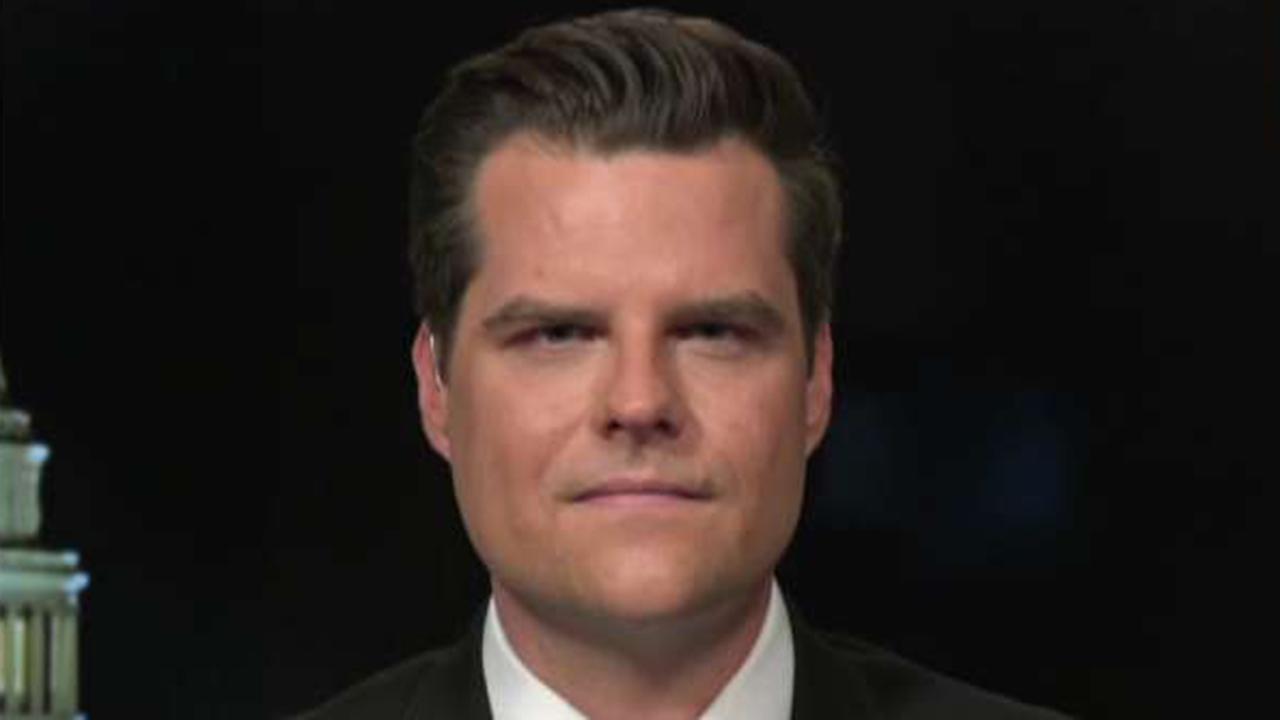 Gaetz: Donald Trump is innocent and the deep state is guilty
