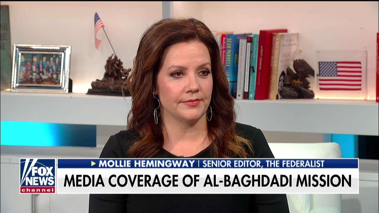 Mollie Hemingway reacts to the media's coverage of the Al-Baghdadi mission