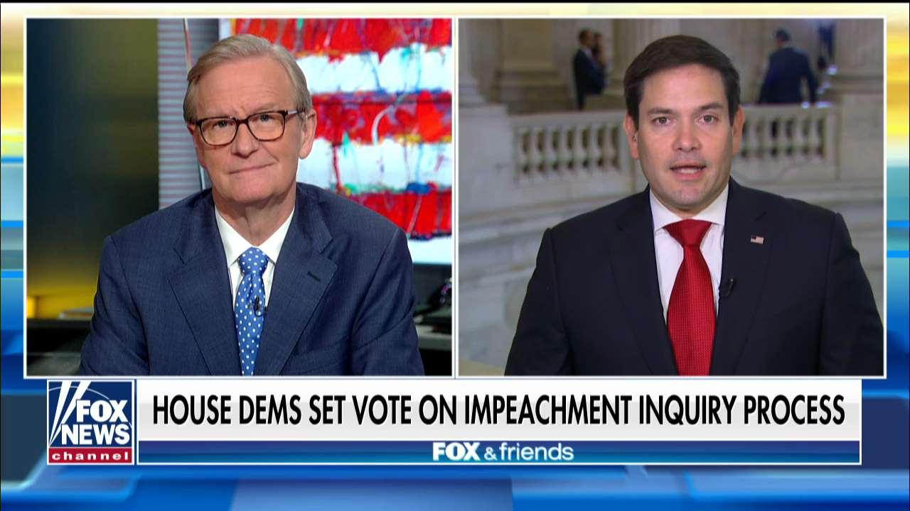 Senator Marco Rubio says voters sent House Democrats to impeach the president