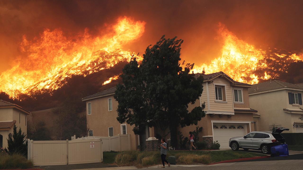 Protecting homes the top priority for California firefighters amid high winds