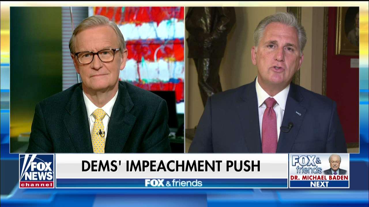 Kevin McCarthy says Impeachment probe won't stop GOP From winning back House in 2020