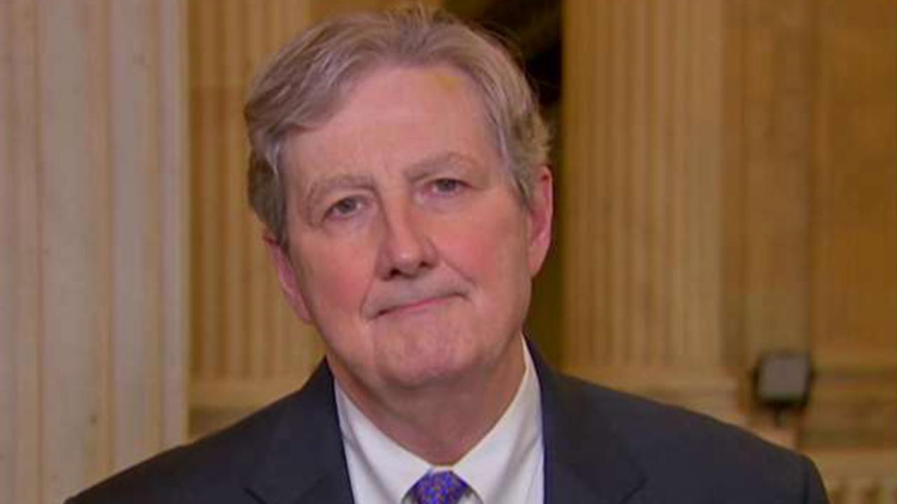 Sen. Kennedy comments on the new House impeachment-related resolution
