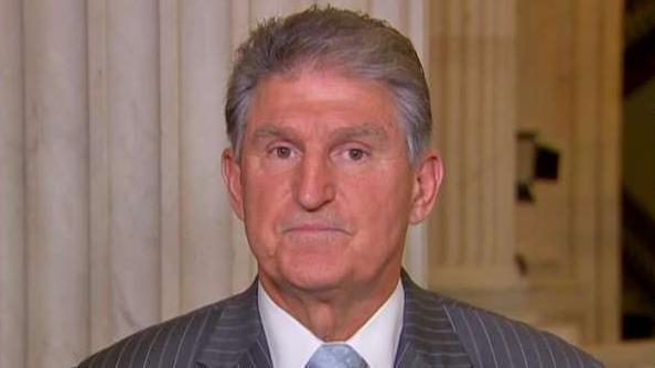 Sen. Manchin doesn't back Bernie for president, refuses to answer if he would vote for Trump
