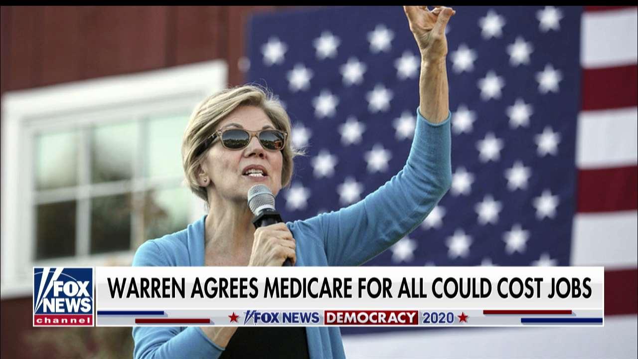 'Friends' hosts on Warren's 'Medicare-for-All' plan: The math doesn't add up and 'people know it' 