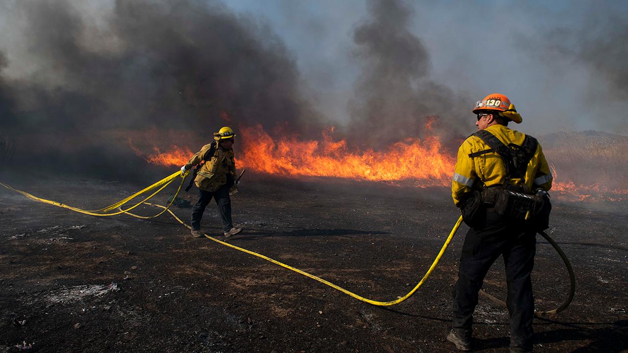 Reagan library spared from Easy fire, Kincade fire now 45 percent contained