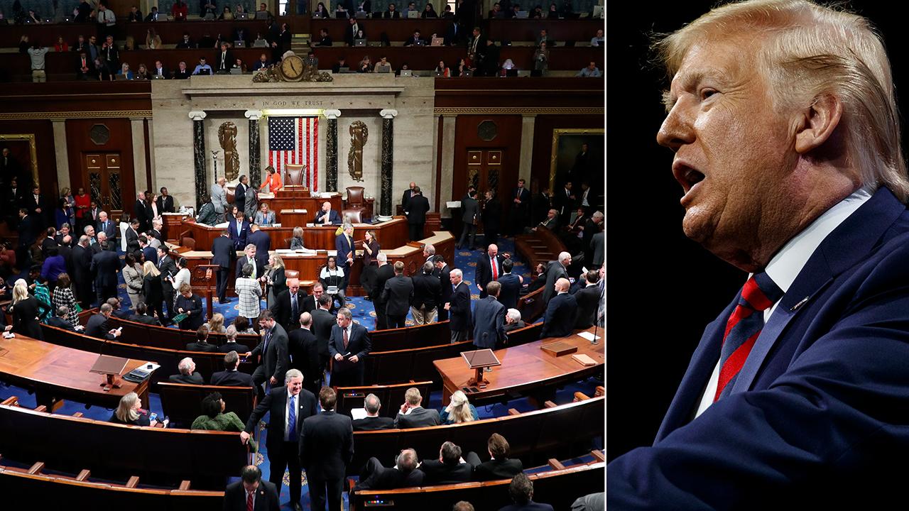 White House condemns Democrats' 'unhinged obsession' with impeachment after House approves resolution