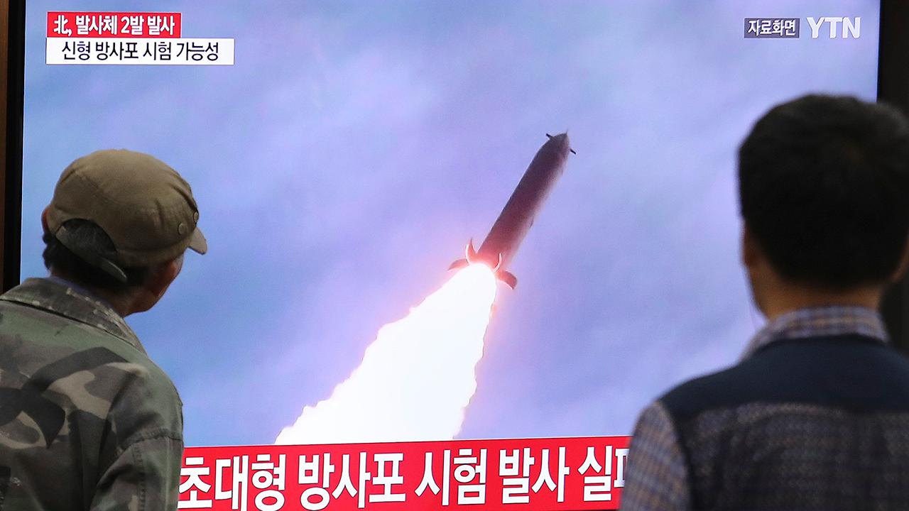 North Korea launches two projectile missiles that land in ocean