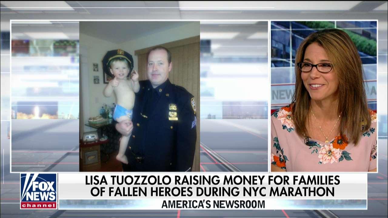 Widow of fallen NYPD Sergeant runs the 2019 NYC Marathon