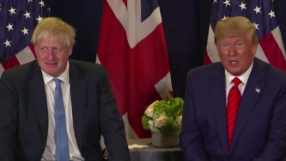 President Trump critical of Boris Johnson's Brexit deal